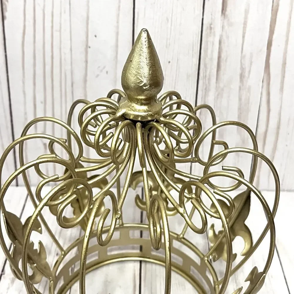 Gold Crown Decor Goth Victorian Dark Academia Royal Table Centerpiece